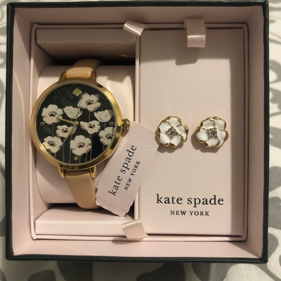 NEW in Box Kate Spade watch and earring set main image 4